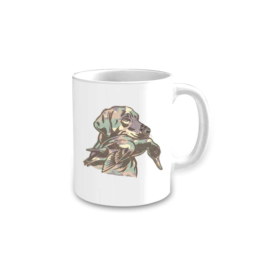 ( No moq ) Preorder Ceramic Mug Dog Duck Hunting Cup Free Sipping