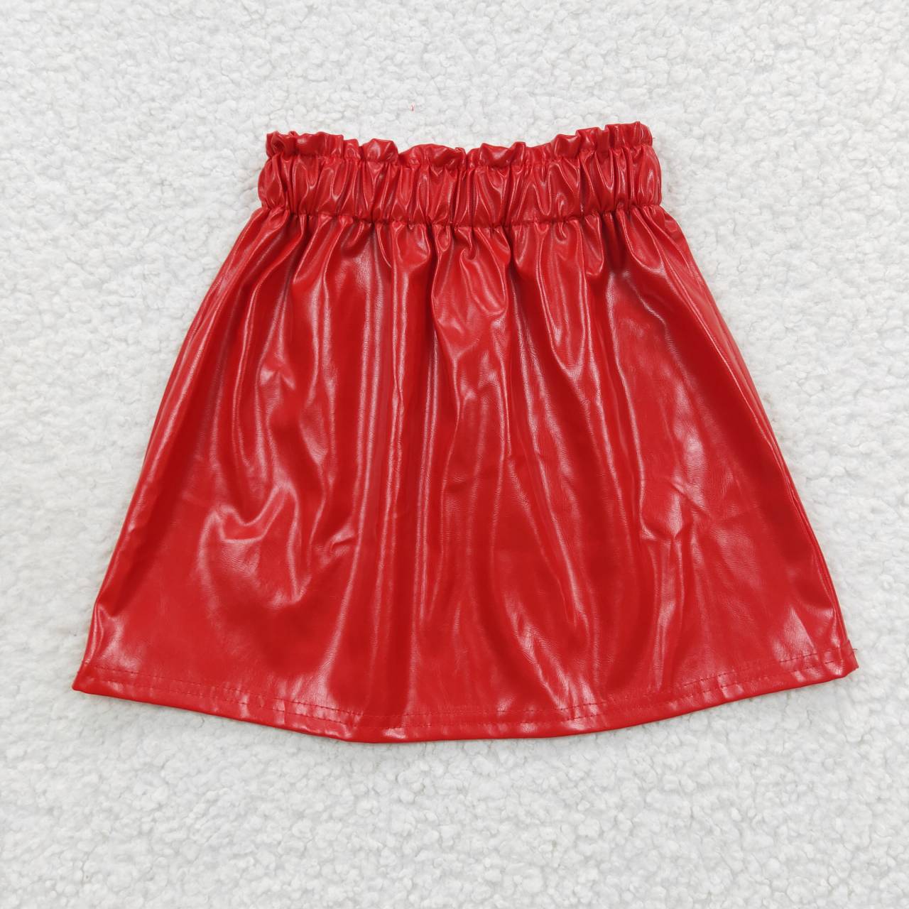 Baby Girl Leather Skirt Sibling Clothes RTS