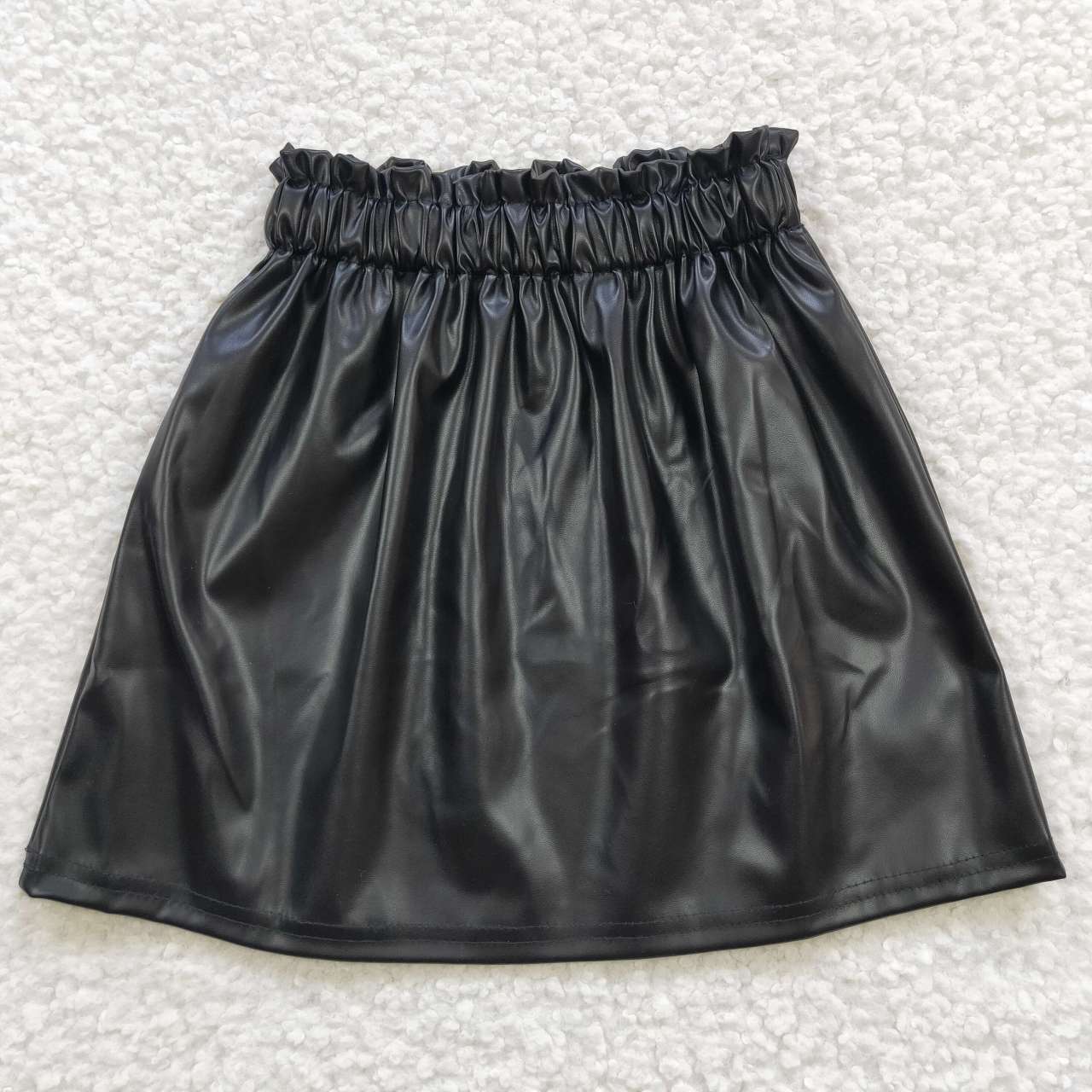 Baby Girl Leather Skirt Sibling Clothes RTS