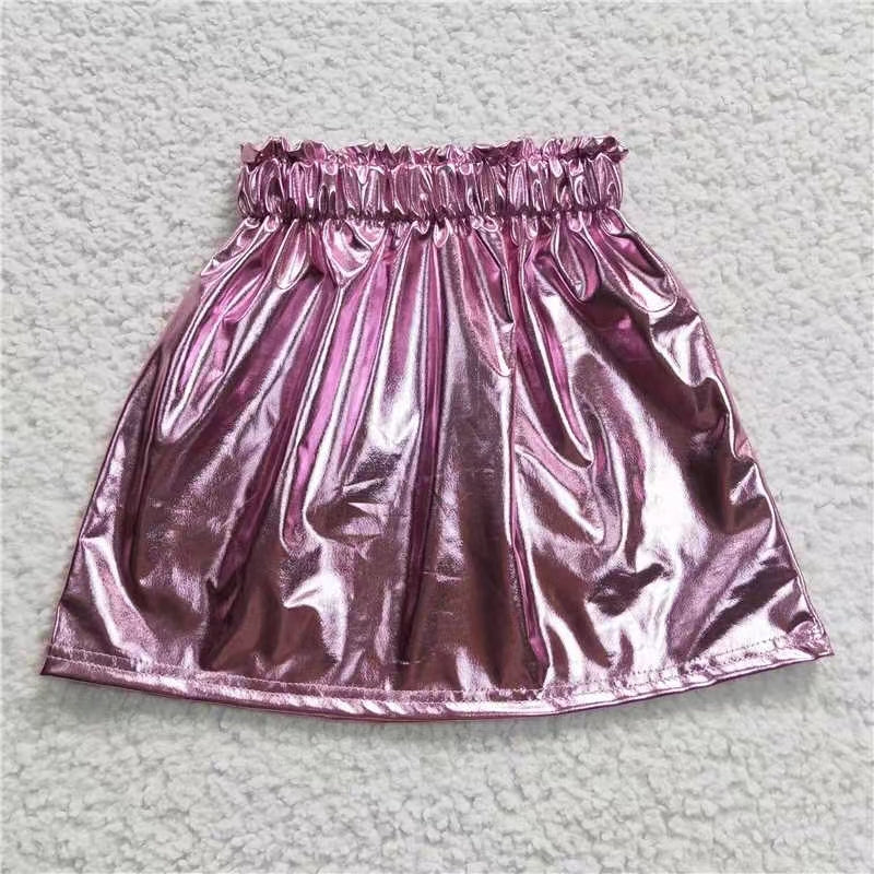 Baby Girl Leather Skirt Sibling Clothes RTS