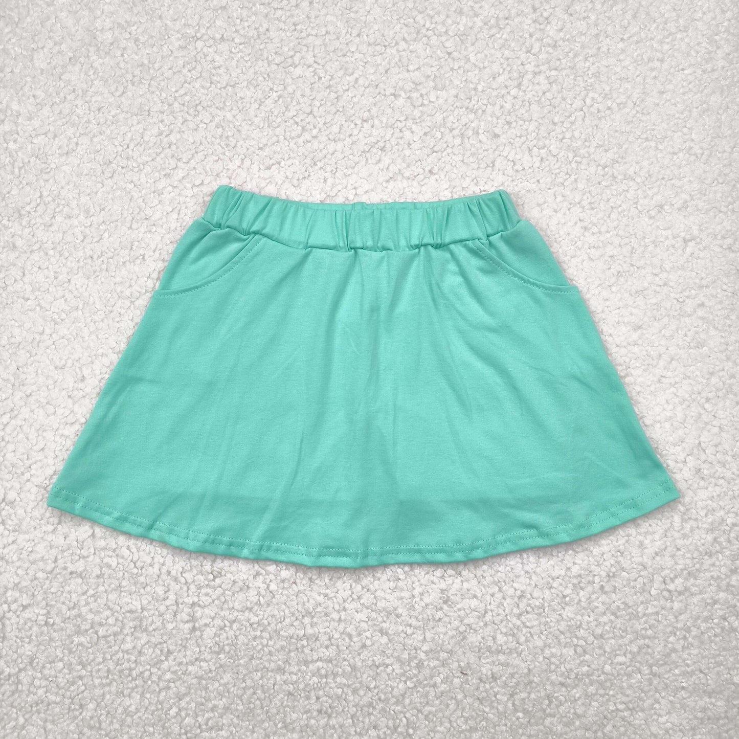 Baby Girl Summer Pockets Cotton Skirt Shorts Sibling Skorts RTS