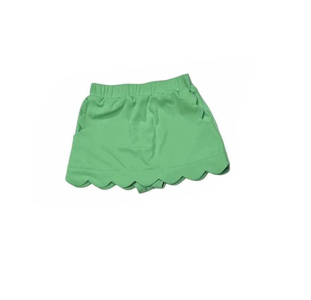 Preorder Baby Girl Green Yoga Active Skorts Bottoms ( Moq 5 )