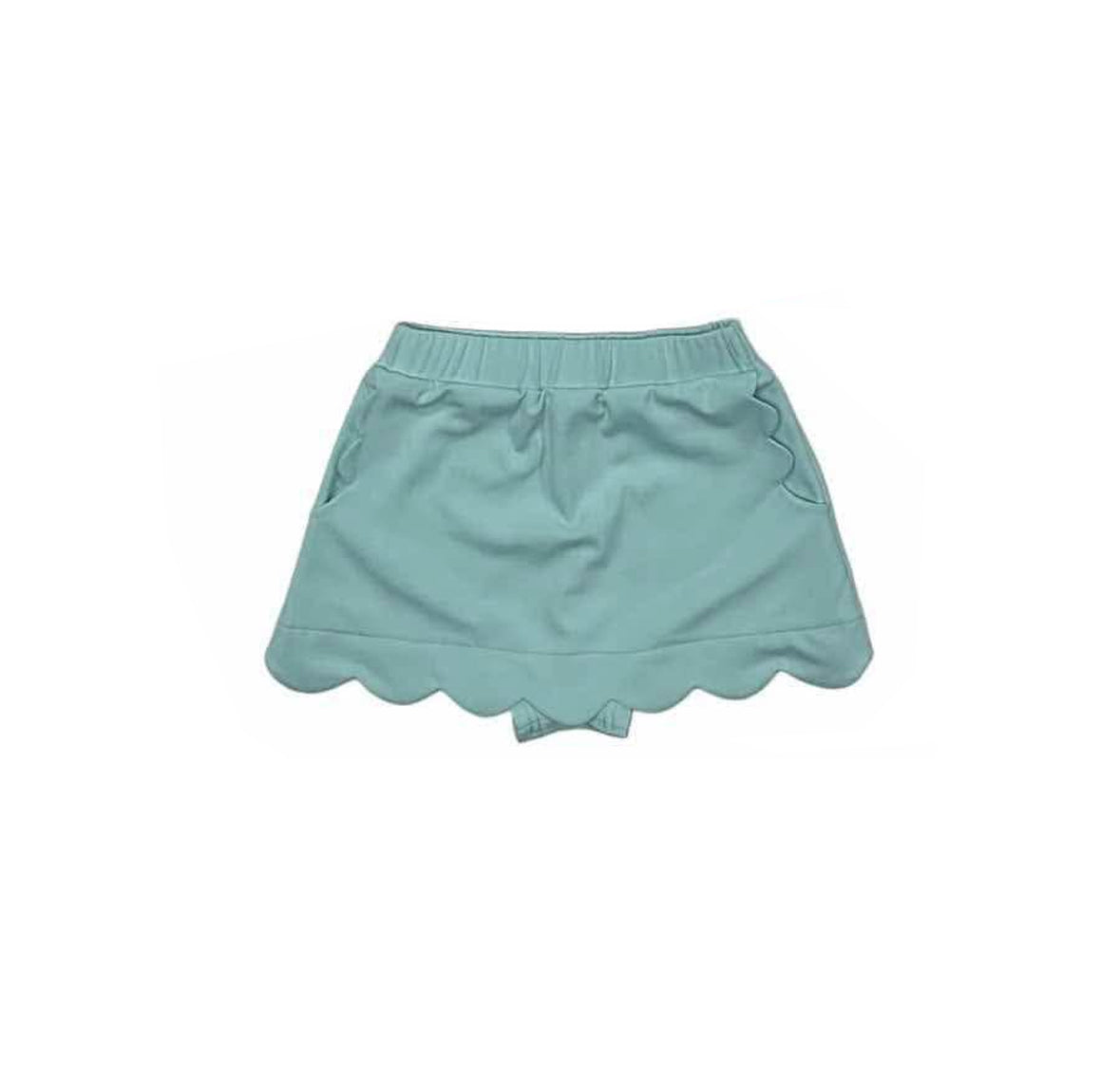 Preorder Baby Girl Yoga Active Green Skorts Bottoms ( Moq 5 )