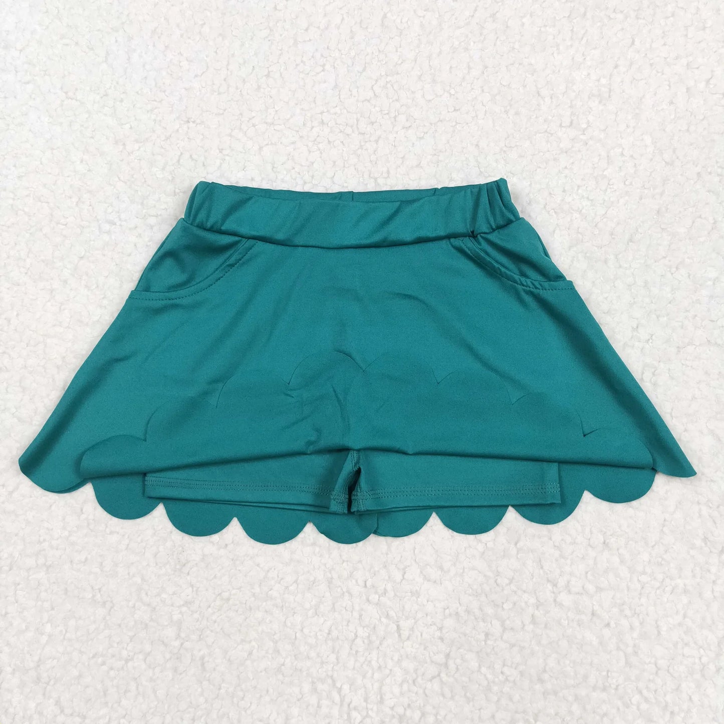 Sibling Baby Girls Kids Pockets Skirts Shorts Bottoms Yoga Active Skorts Clothes RTS