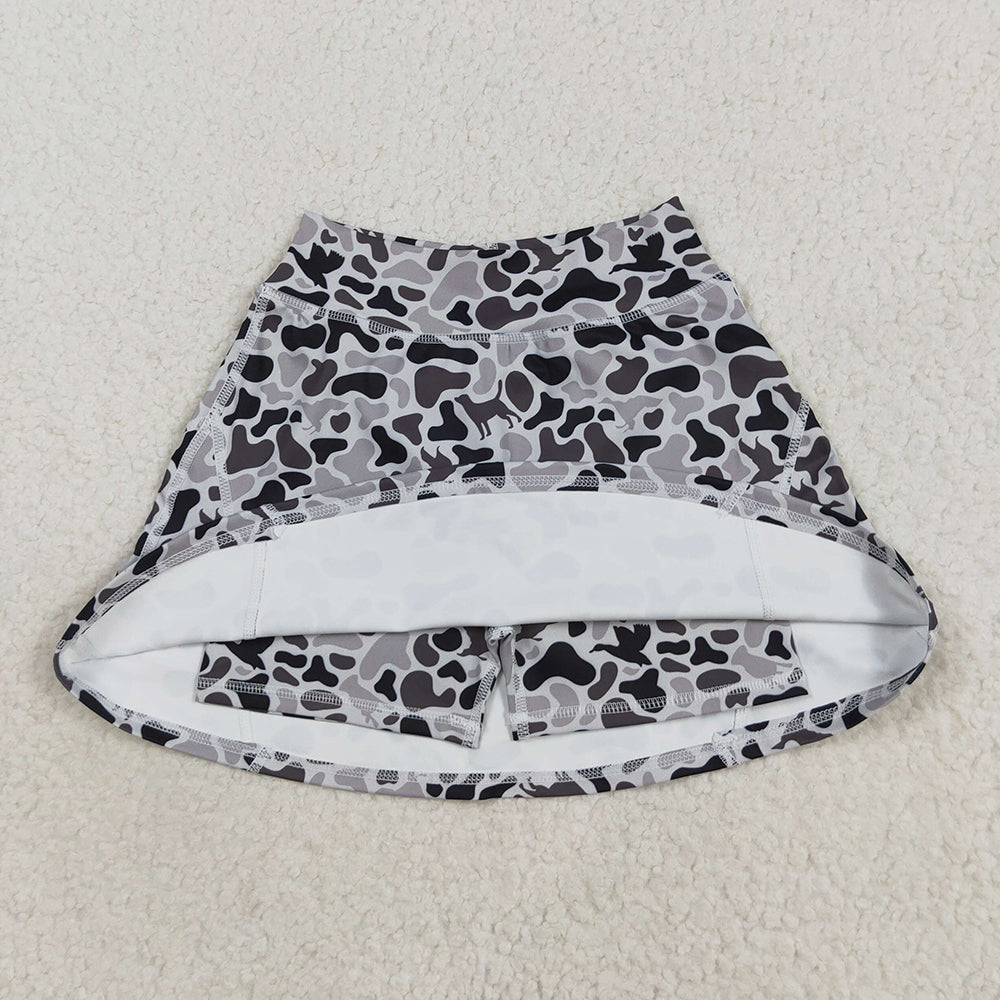 Baby Girl Ducks Dogs Camo Skorts Sibling Summer Yoga Acitve Bottom RTS