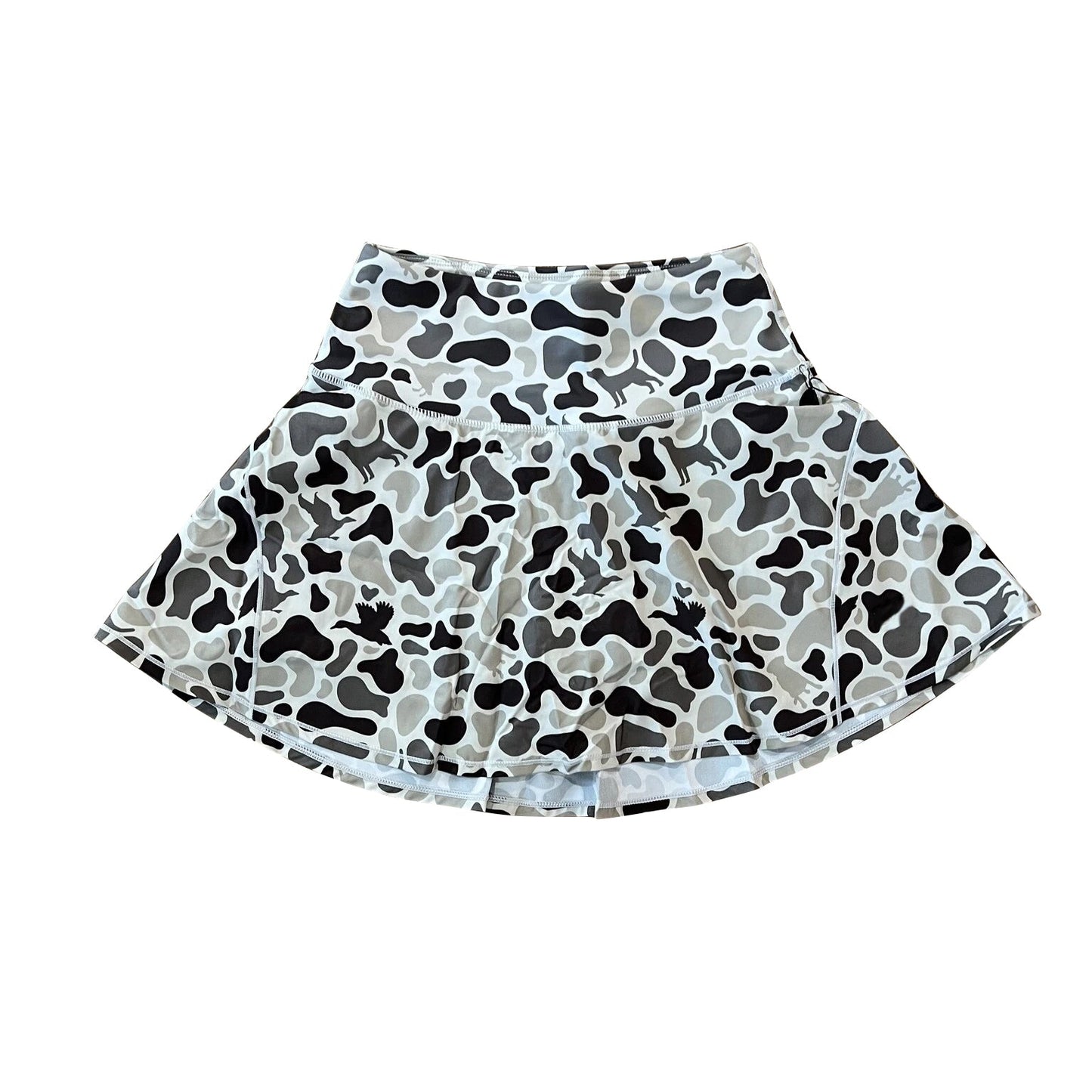 ( Moq 5 ) Preorder Adult Women Dogs Ducks Camo Skorts Summer Yoga Acitve Bottom
