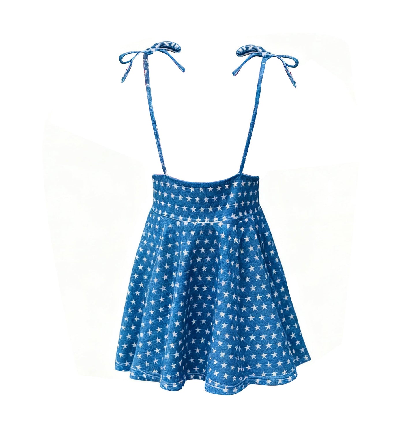 ( Moq 5 ) Preorder Baby Girls Strap Stars July 4th Suspender Skirt