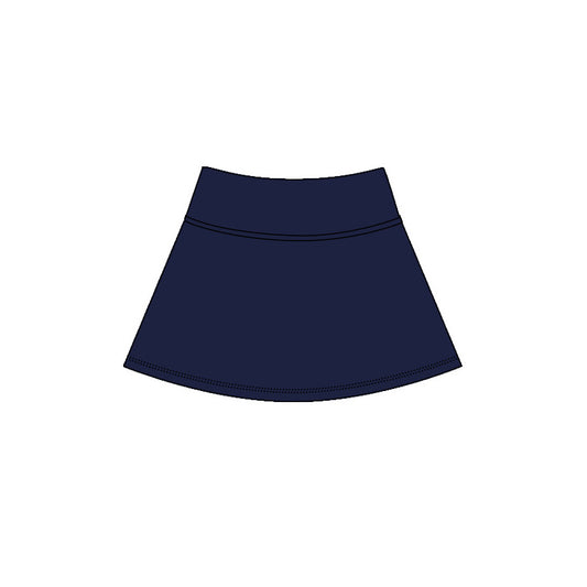 ( Moq 5 ) Preorder Baby Girls Kids Navy Skirt Shorts Bottoms Yoga Active Clothes