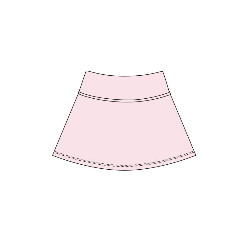 ( Moq 5 ) Preorder Baby Girls Kids Pink Skirt Shorts Bottoms Yoga Active Clothes