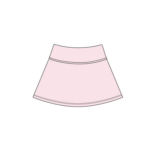 ( Moq 5 ) Preorder Baby Girls Kids Pink Skirt Shorts Bottoms Yoga Active Clothes