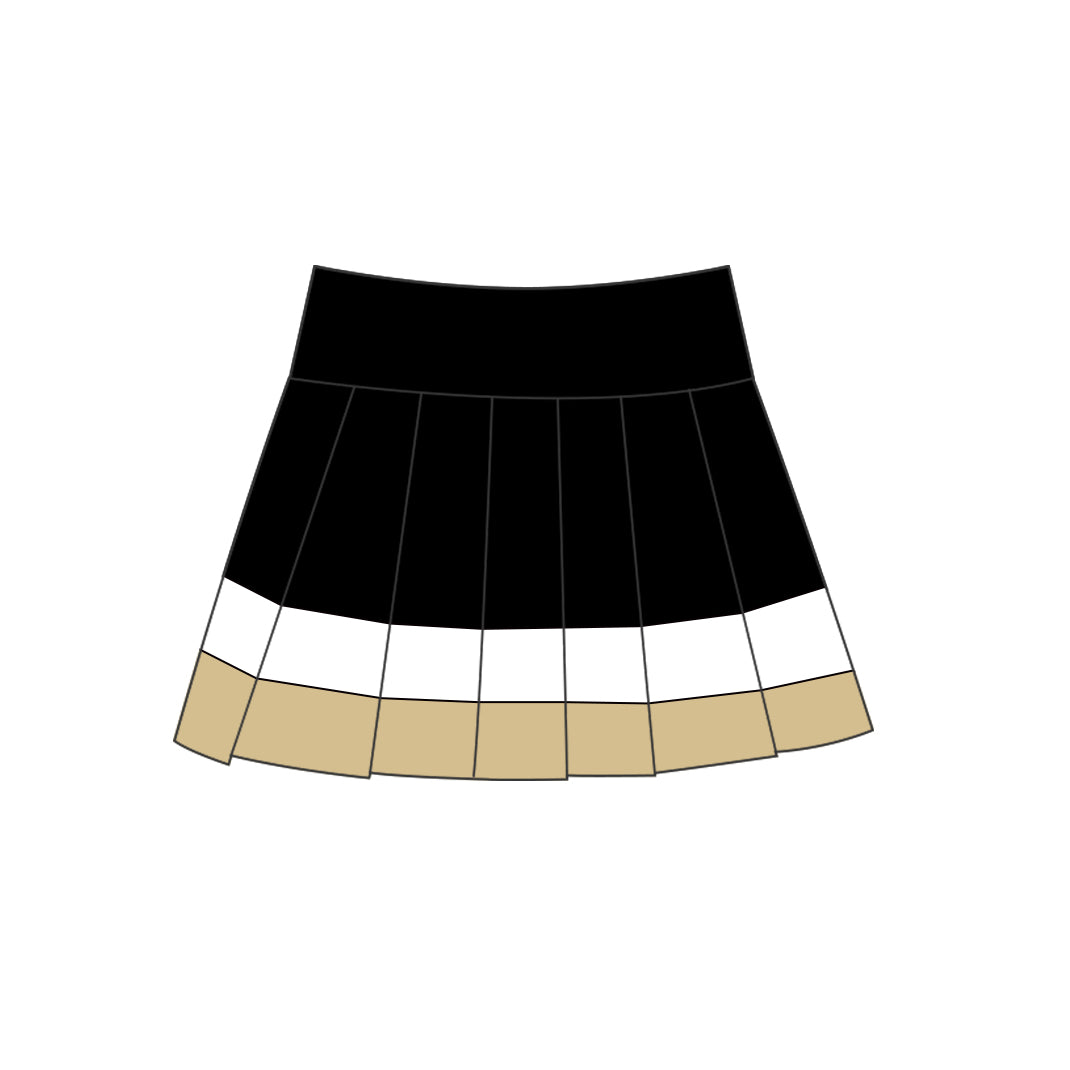 ( Moq 5 ) Preorder Baby Girls Kids Black Khaki Skirt Shorts Bottoms Yoga Clothes