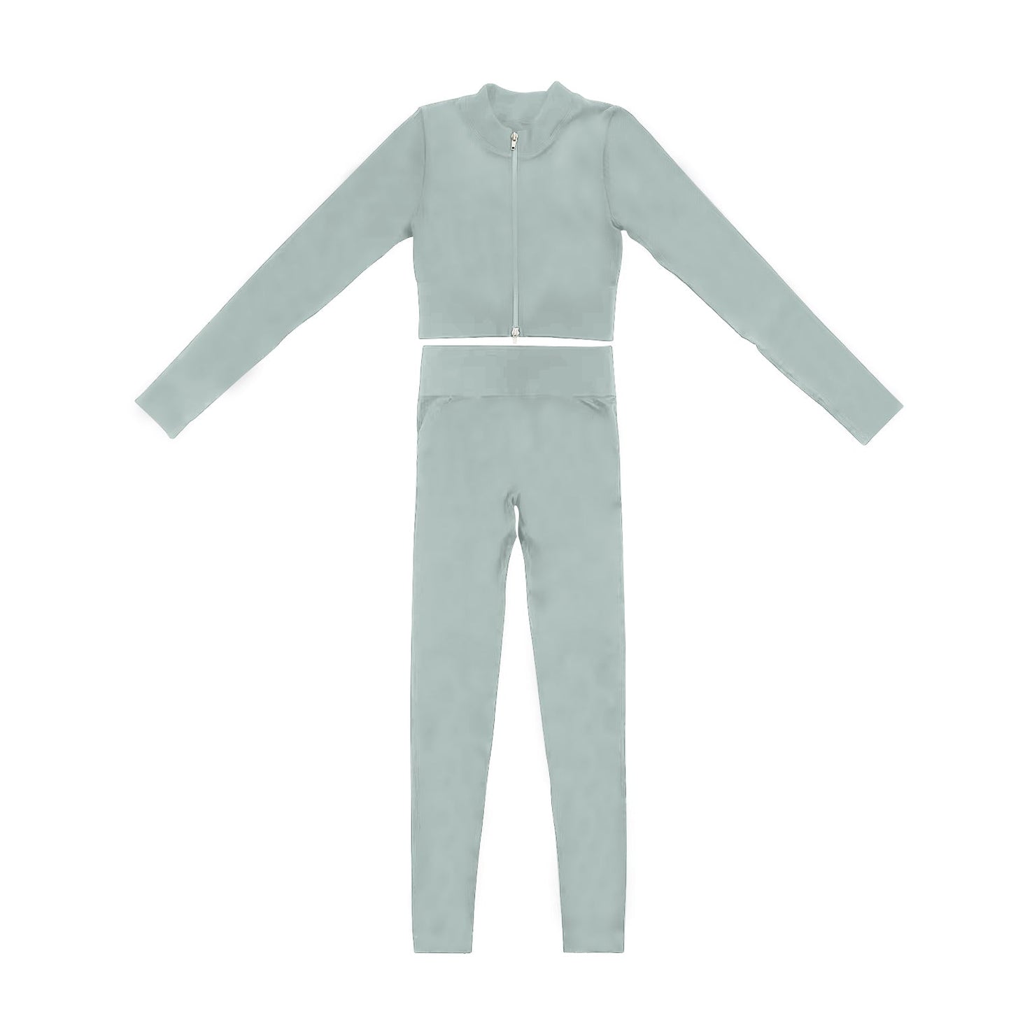 Pre-order Baby Girl Toddler Long Sleeves Yoga Athletic Wear Clothes Set