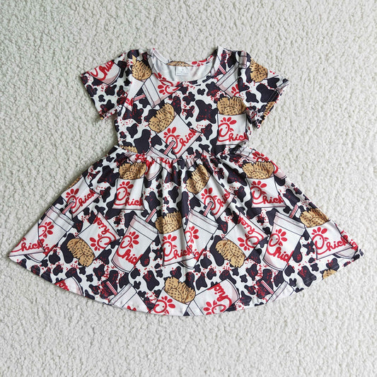 Promotion Baby Girl Chick Summer Twirl Dress