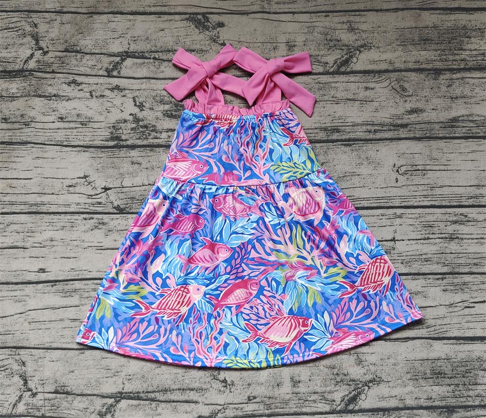 Pre-order Baby Girl Sleeveless Fish Dress