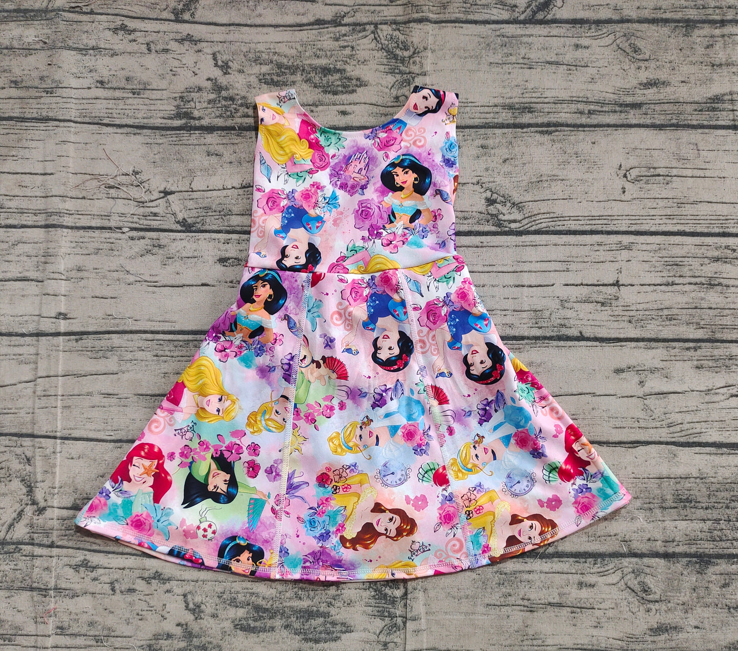 Baby Girl Princess Flower Yoga Active Wear Shorts Dress RTS