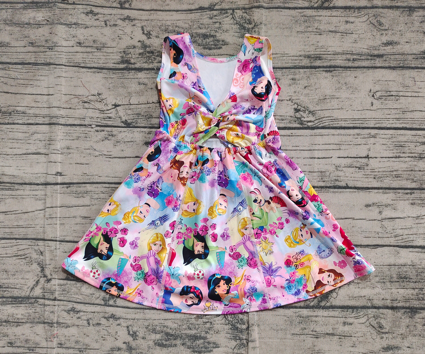 Baby Girl Princess Flower Yoga Active Wear Shorts Dress RTS