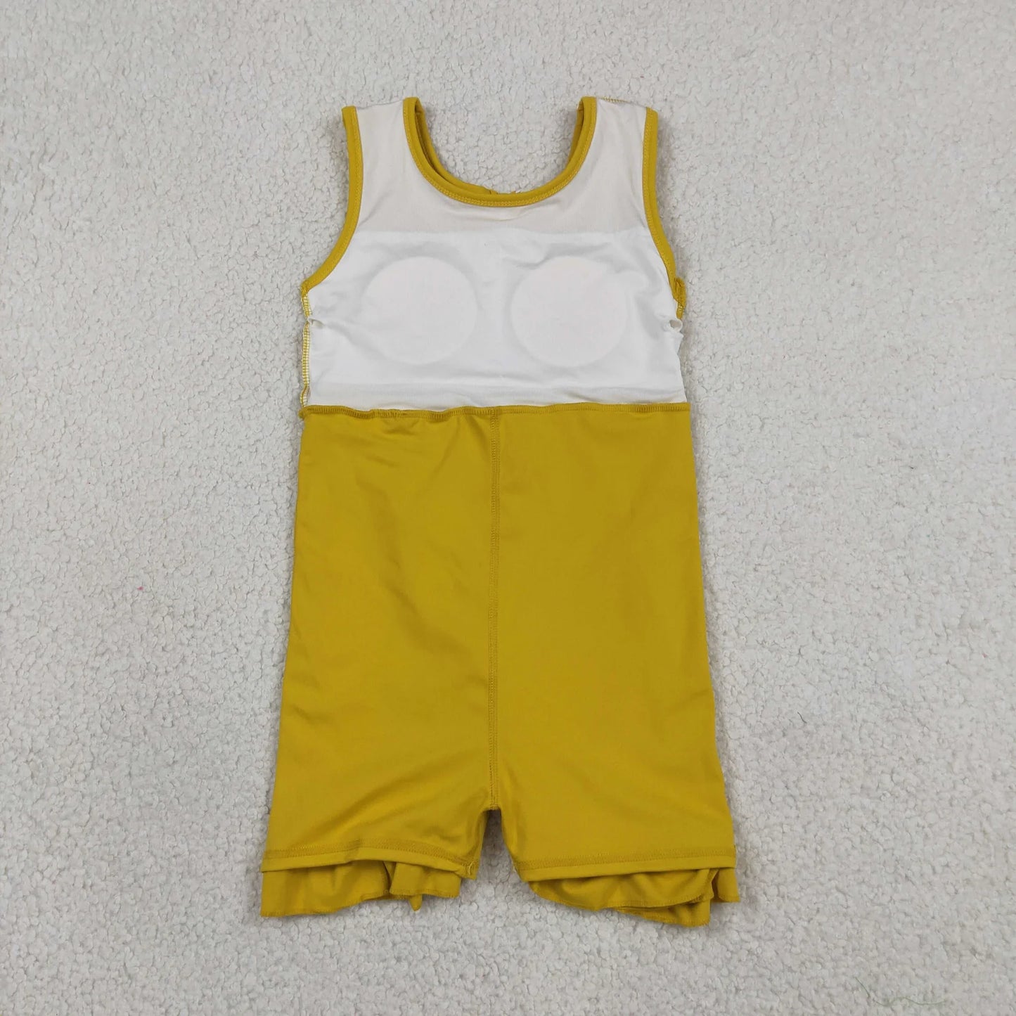 Sibling Baby Girl Kids Sleeveless Bows Knee Length Yoga Active Ruffle Dresses RTS