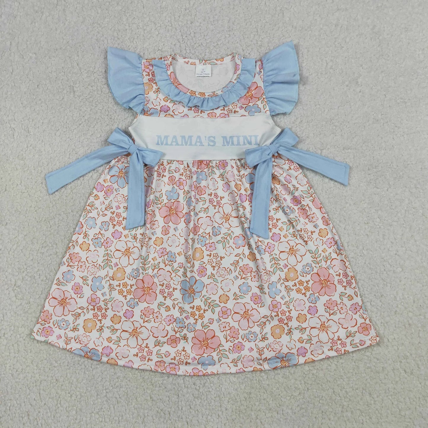 Sibling Baby Boy Girls Kids Mama's Boy Mini Dress Rompers Set Clothes RTS