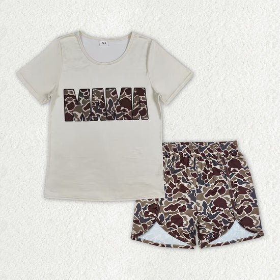 Sibling Adult Women Short Sleeves Shirt Shorts Clothes Outfit RTS