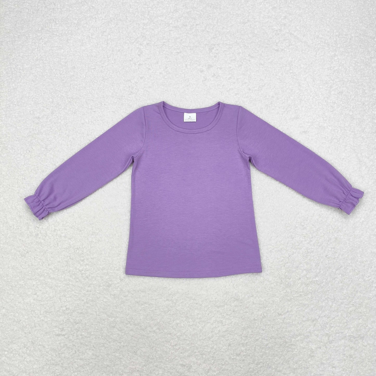 Sibling Girls Long Sleeves Cotton Tee Shirt Kids Tops RTS