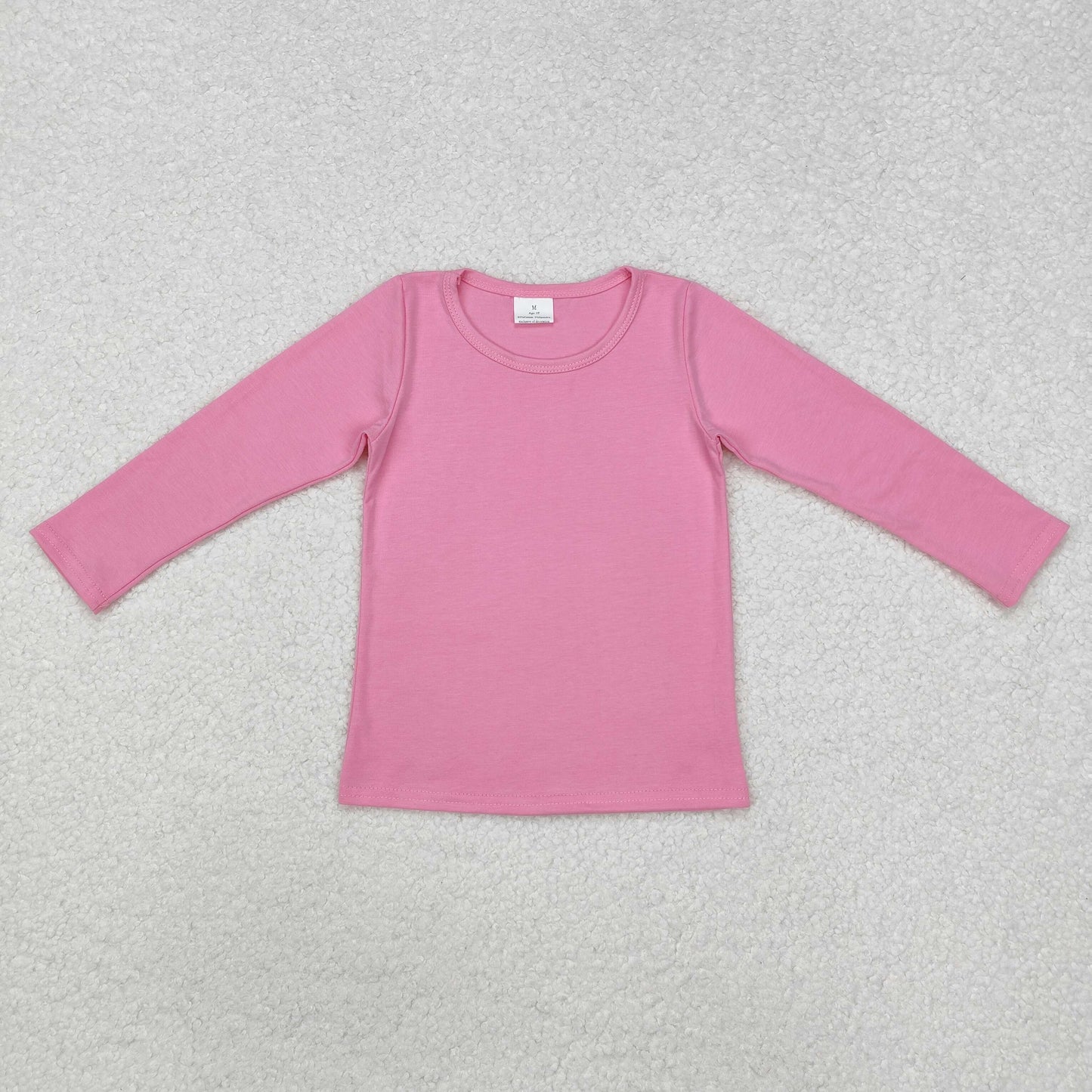 Sibling Girls Long Sleeves Cotton Tee Shirt Kids Tops RTS