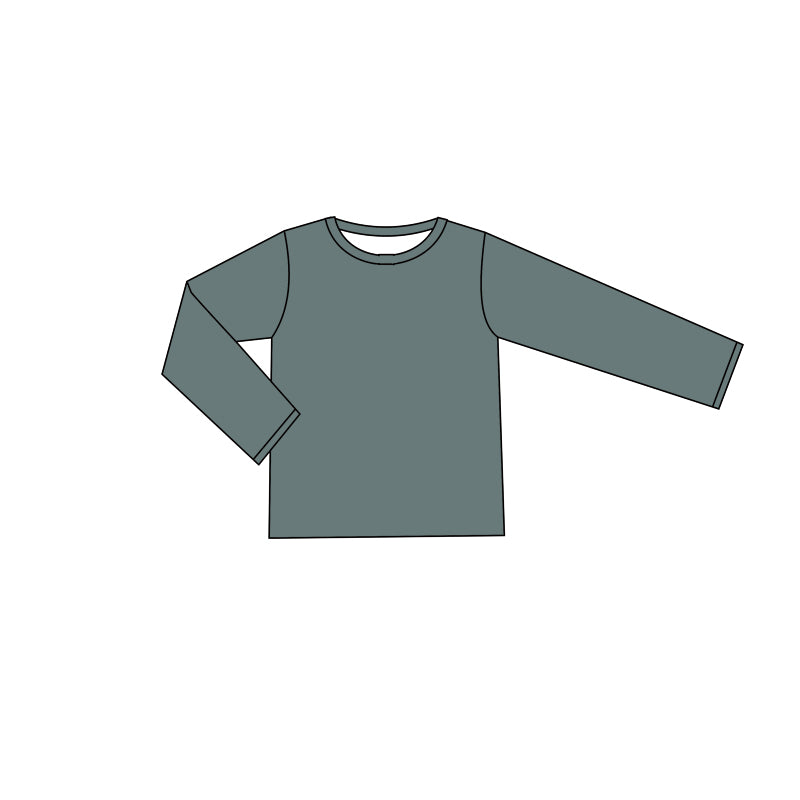 Pre-order Baby Kids Toddler Long Sleeve Cotton Shirt Tops