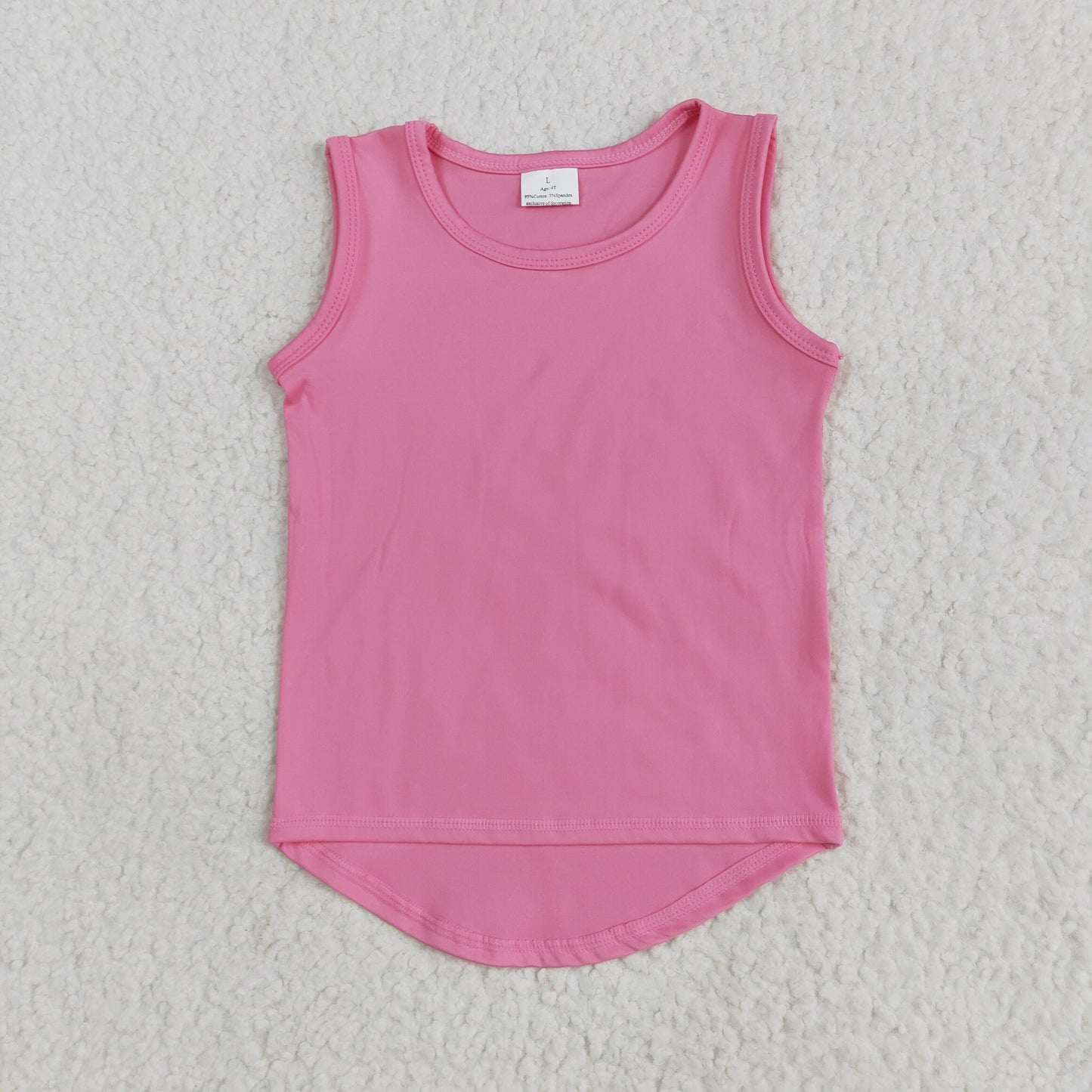Baby Girl Sleeveless Vest Tops Sibling Yoga Active Kids Wear Clothes RTS