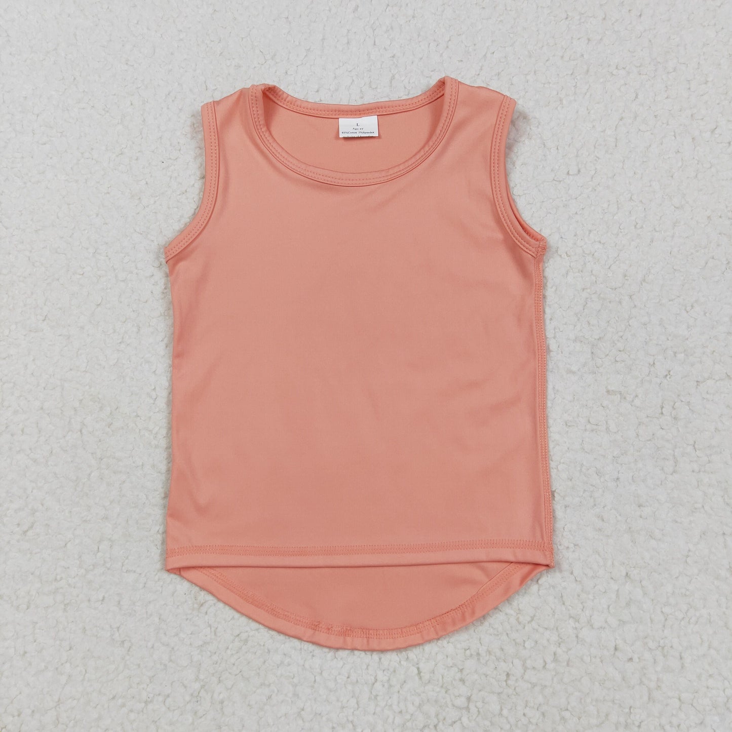 Baby Girl Sleeveless Vest Tops Sibling Yoga Active Kids Wear Clothes RTS