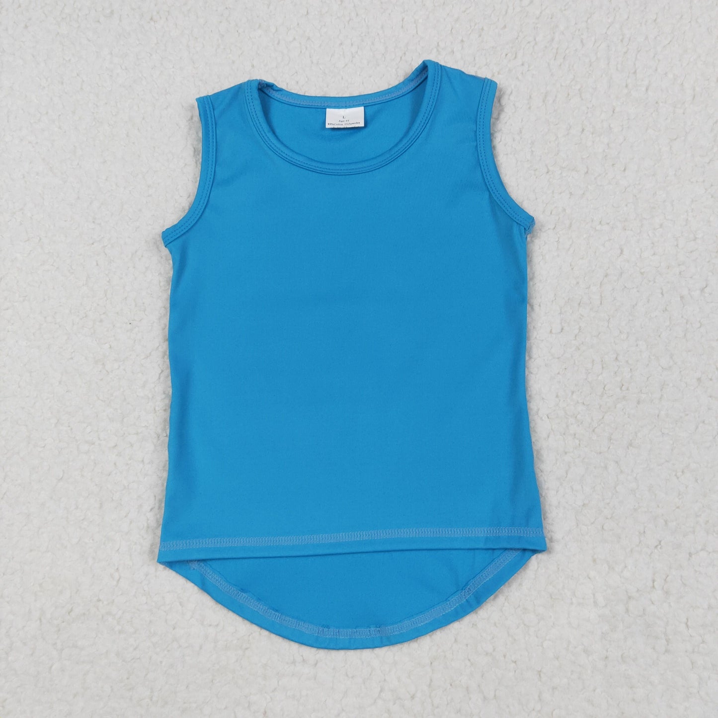 Baby Girl Sleeveless Vest Tops Sibling Yoga Active Kids Wear Clothes RTS