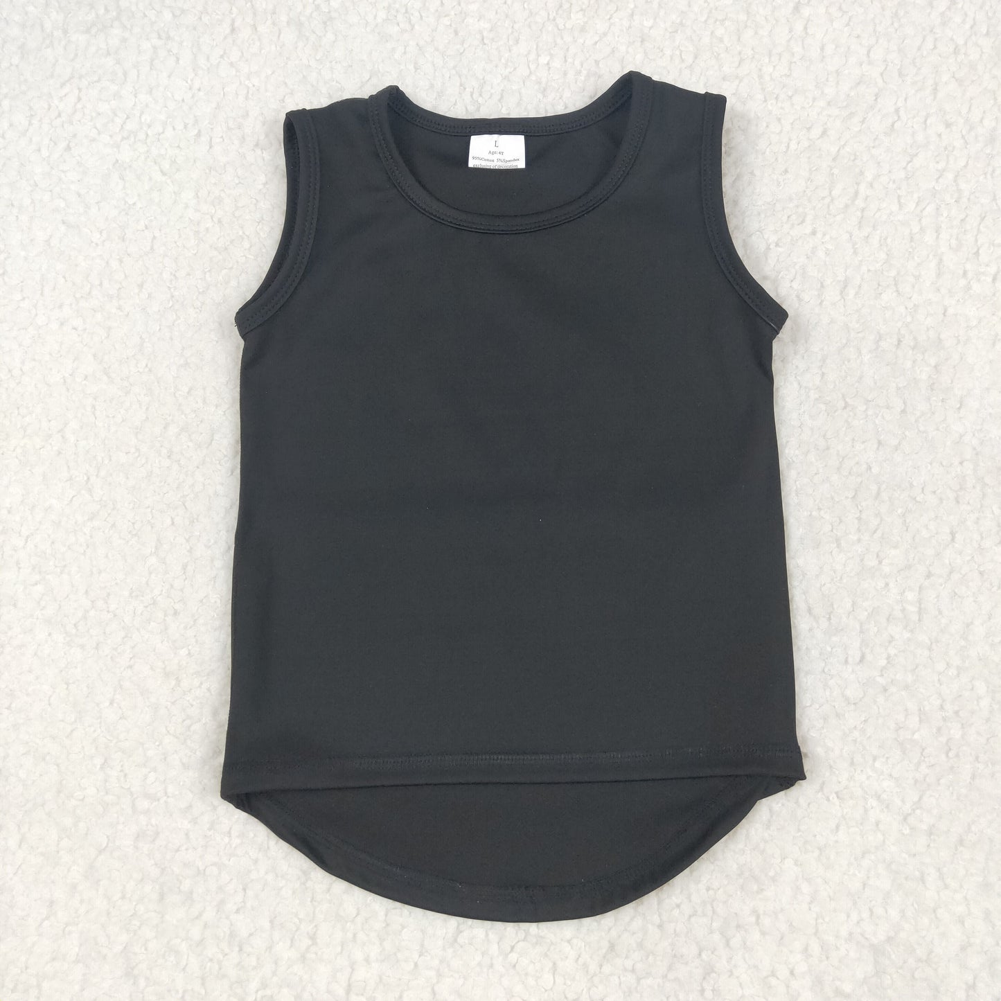 Baby Girl Sleeveless Colorful Yoga Active Tee Shirt Tops Sibling Clothes RTS