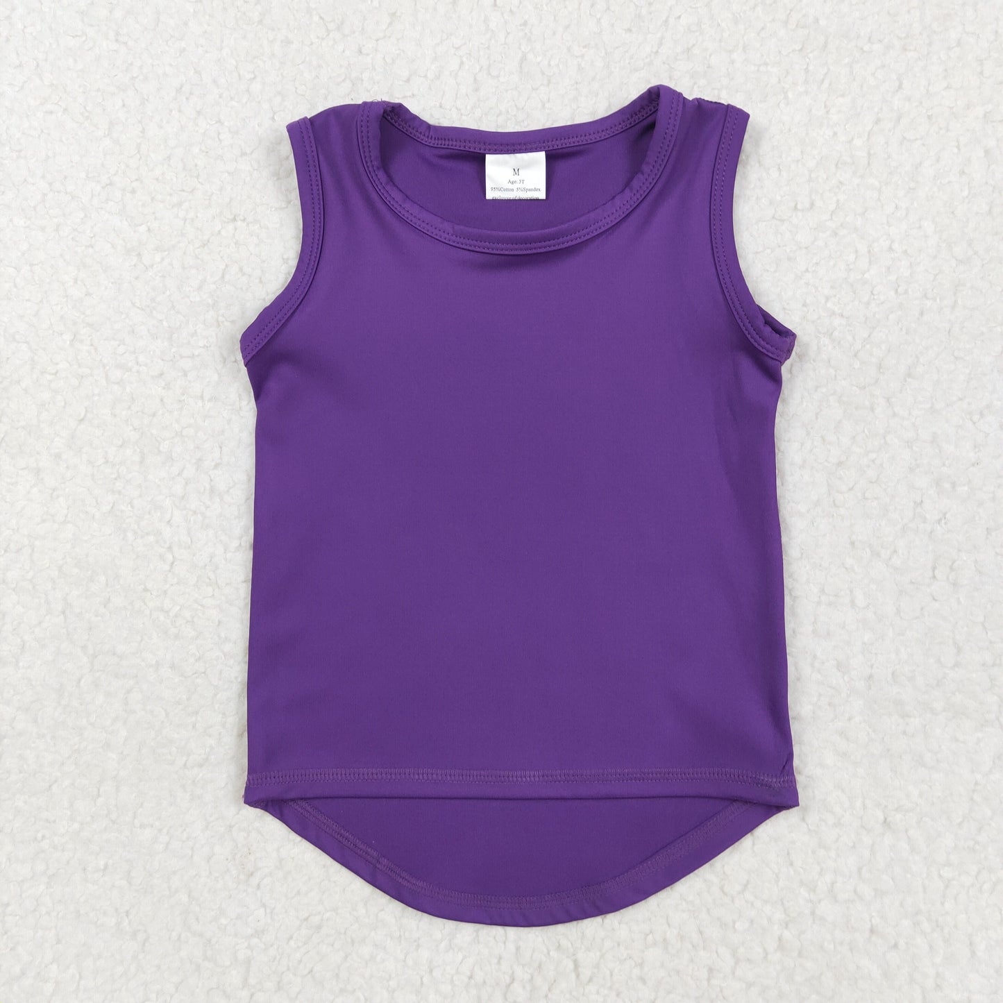 Baby Girl Sleeveless Vest Tops Sibling Yoga Active Kids Wear Clothes RTS