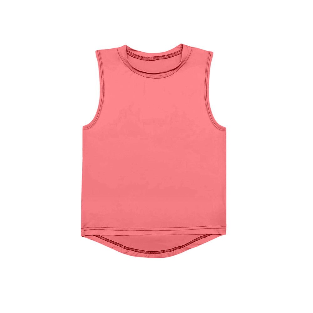 Preorder Baby Girl Sleeveless Yoga Activewear Sports Tops ( Moq 5 )