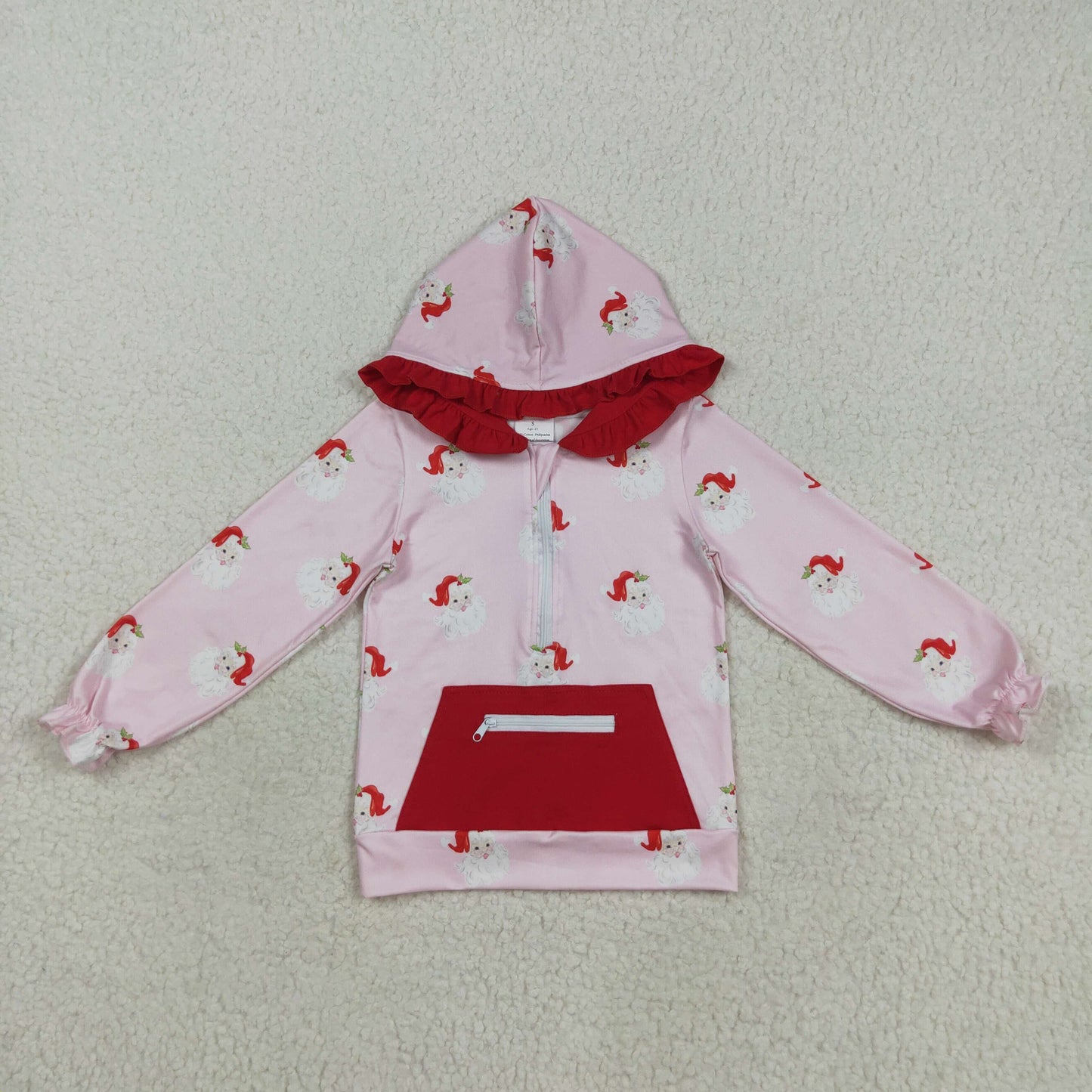 Baby Girl Long Sleeves Santa Bows Ducks Sibling Hoodies Shirt Tops RTS