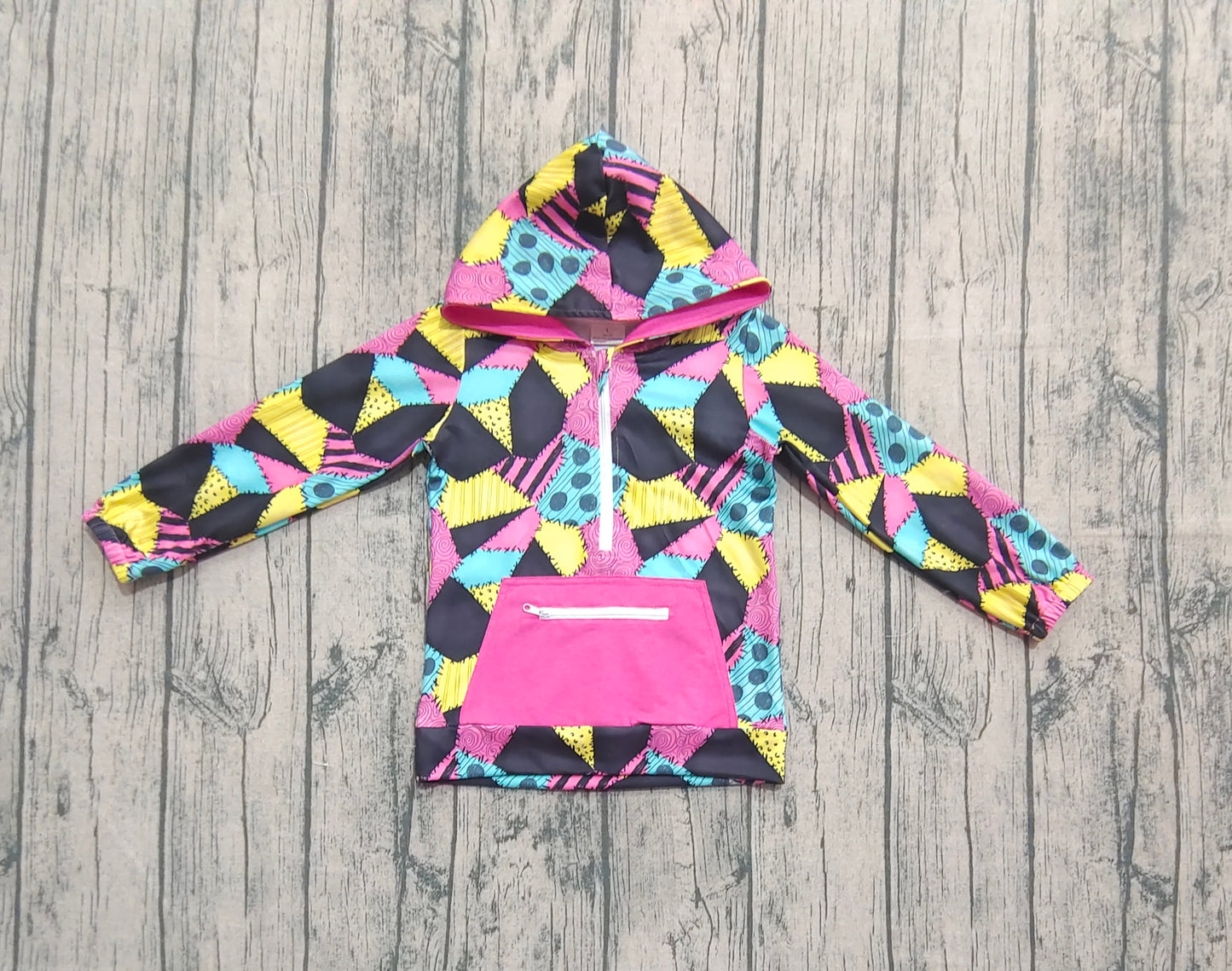 Baby Girl Long Sleeves Halloween Hoodie Pocket Shirt RTS