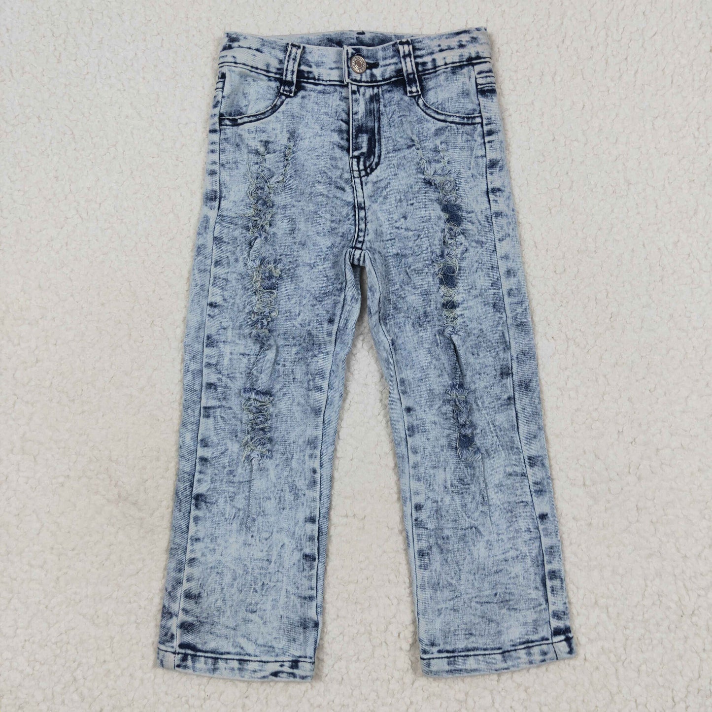 P0244 Baby Boy Ripped Denim Jeans Pants
