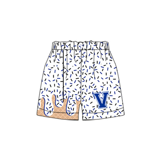 Baby Boy Kids Team V Shorts Bottoms ( Moq 5 )
