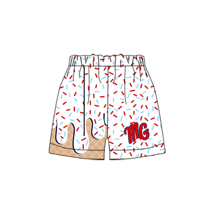 Baby Boy MG Team Summer Shorts Bottoms ( Moq 5 )