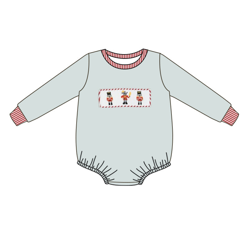 Pre-order Baby Boy Christmas Soldier Romper