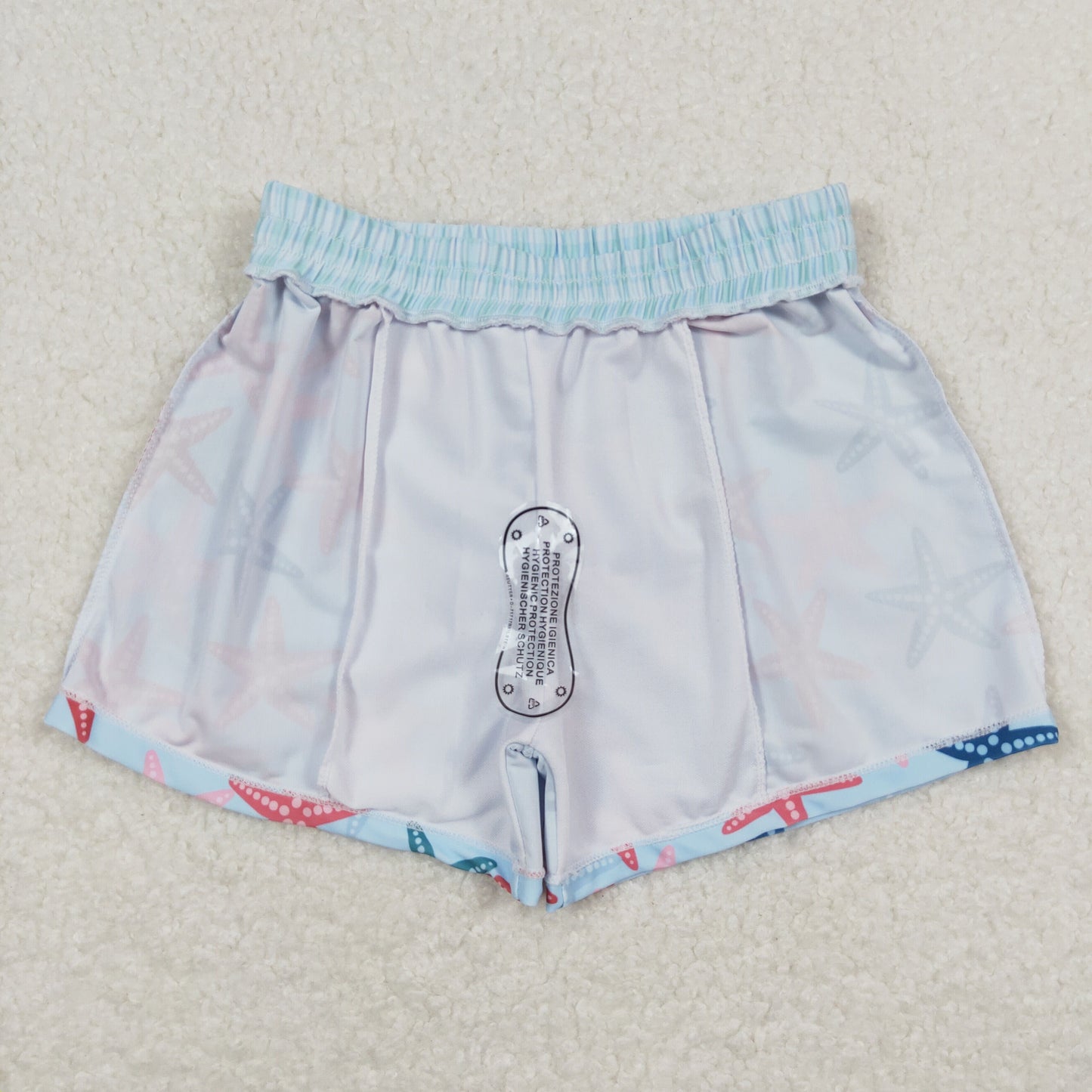 Baby Boy Stars Blue Swimming Trunks Shorts