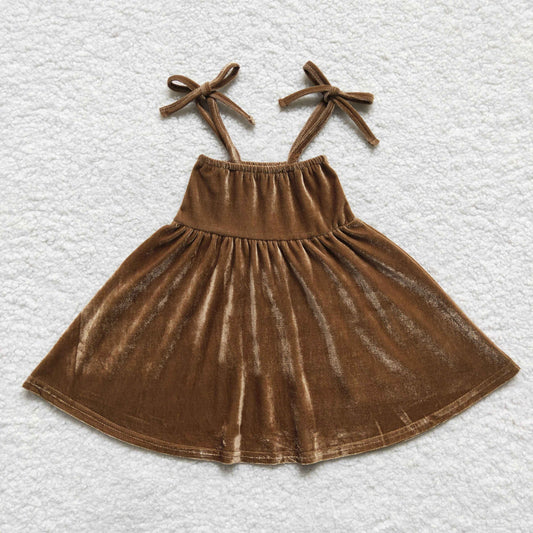 GSD0448 Baby Girl Velvet Dress
