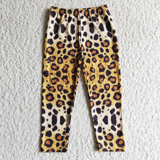 Promotion Baby Girls Kids Leopard Pants Bottoms Clothes RTS