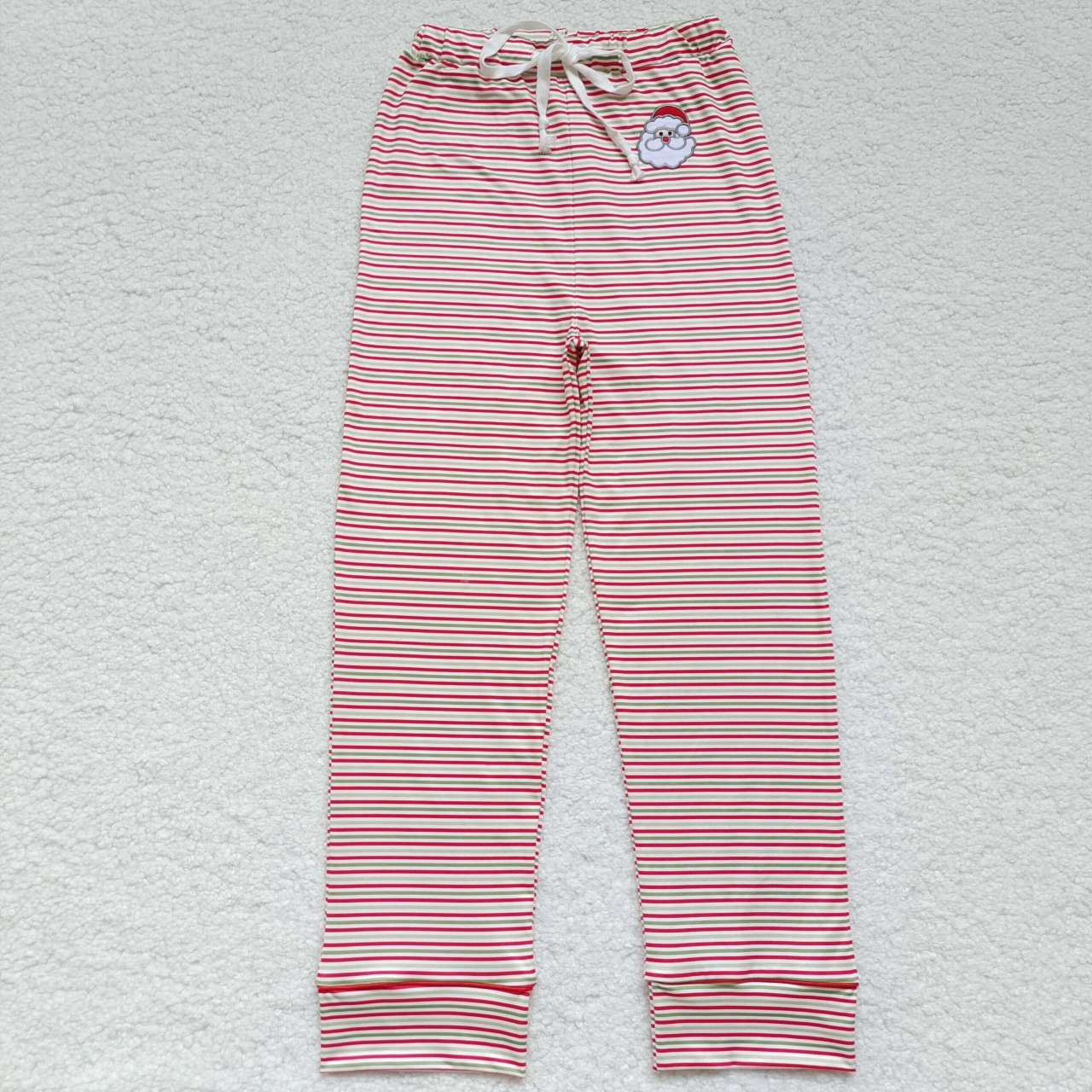 Sibling Adult Women Embroidery Christmas Pajamas Pants Bottoms Clothes