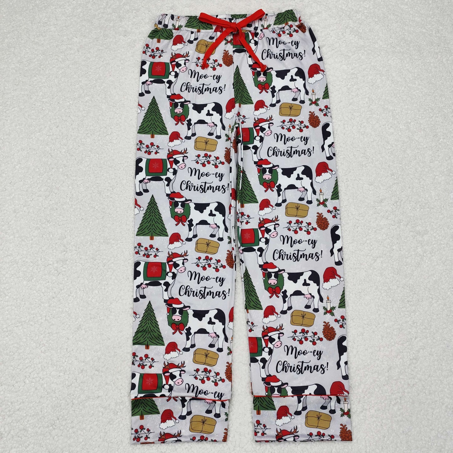Sibling Adult Men Women Christmas Print Pajamas Pants Bottoms Clothes RTS