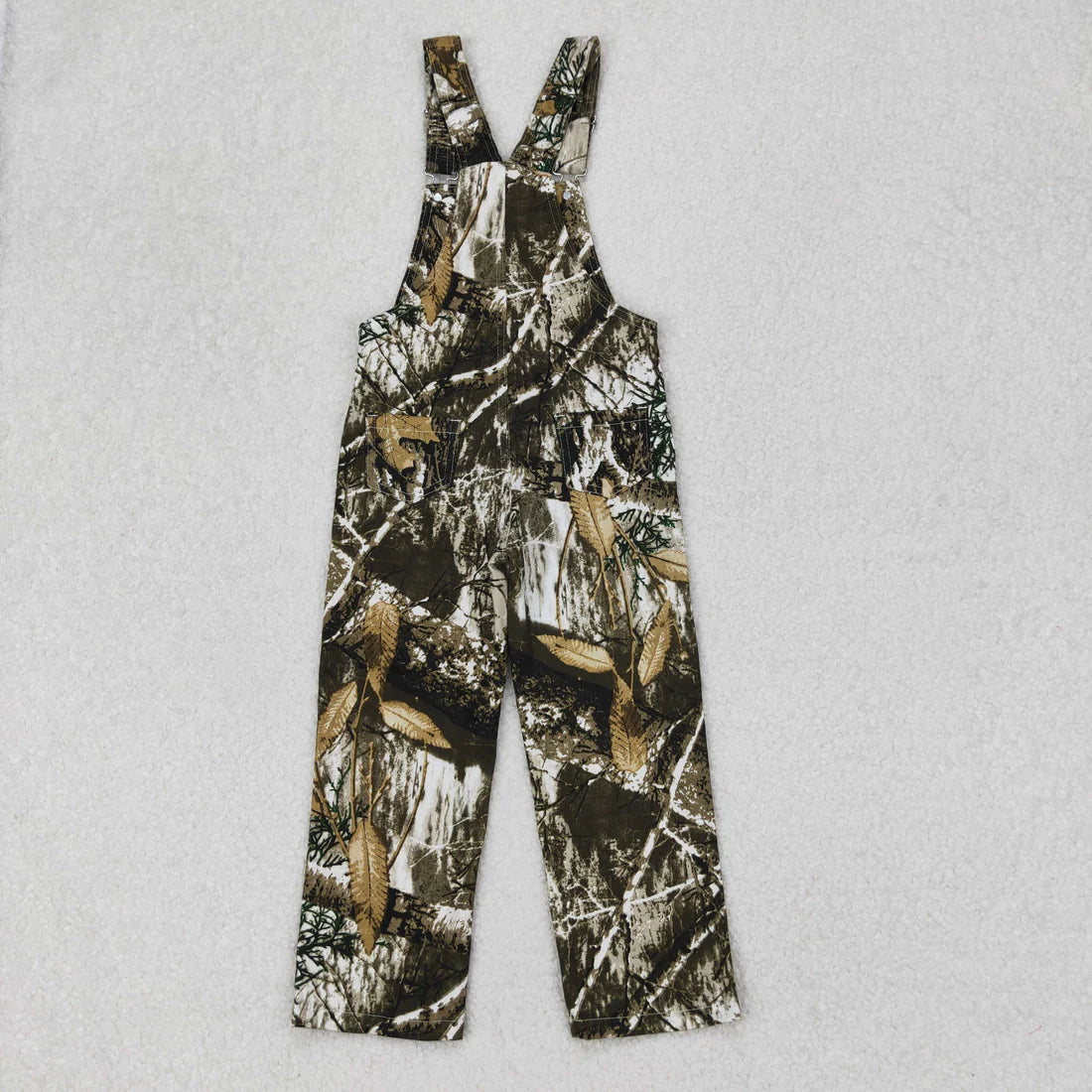 Baby Kids Toddler Camo Hunting Denim Overall Jumpsuit RTS