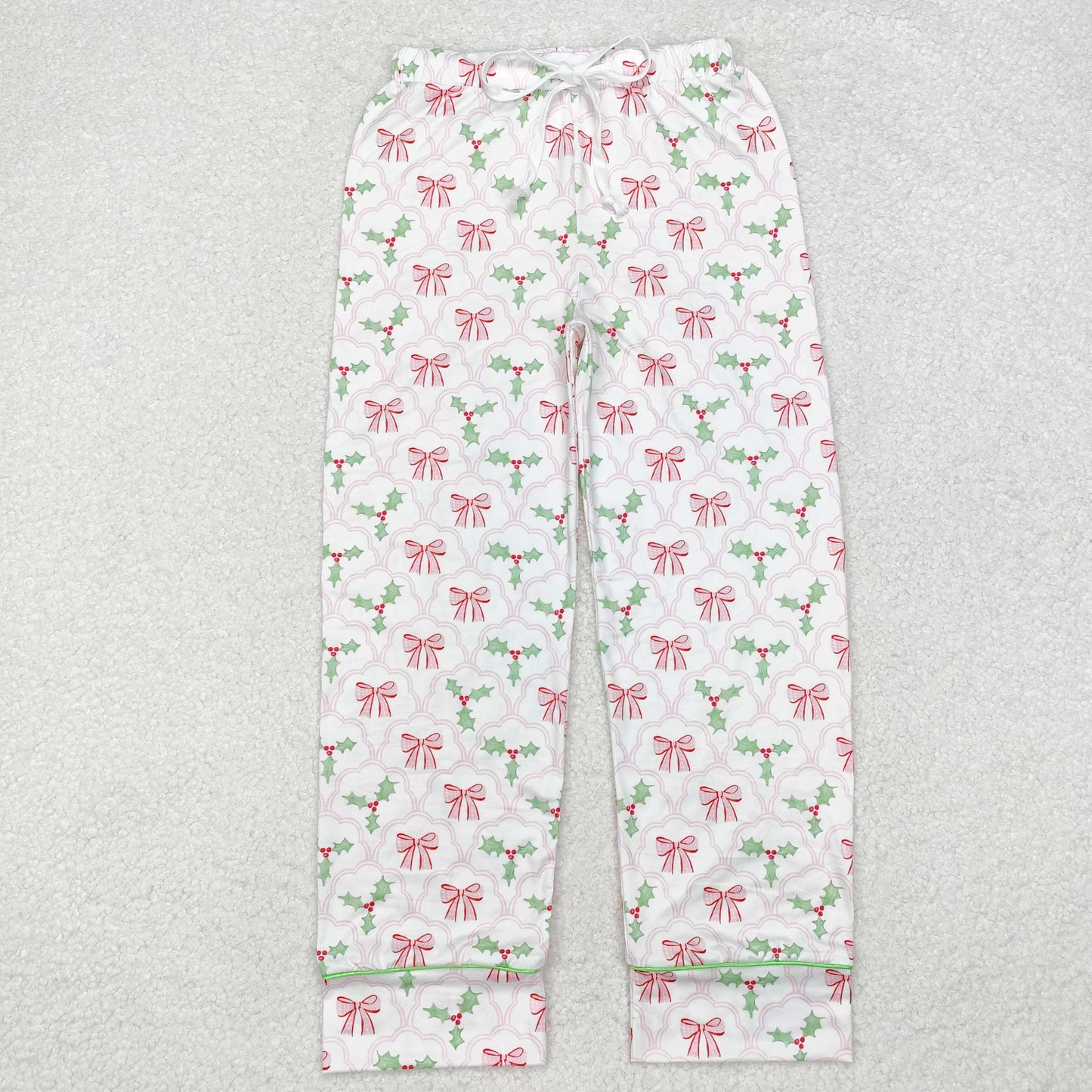 Sibling Adult Christmas Print Men Women Pajamas Pants Bottom Clothes RTS