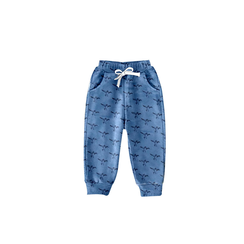 Pre-order Baby Girl Green Camo Ducks Pockets Fall Pants