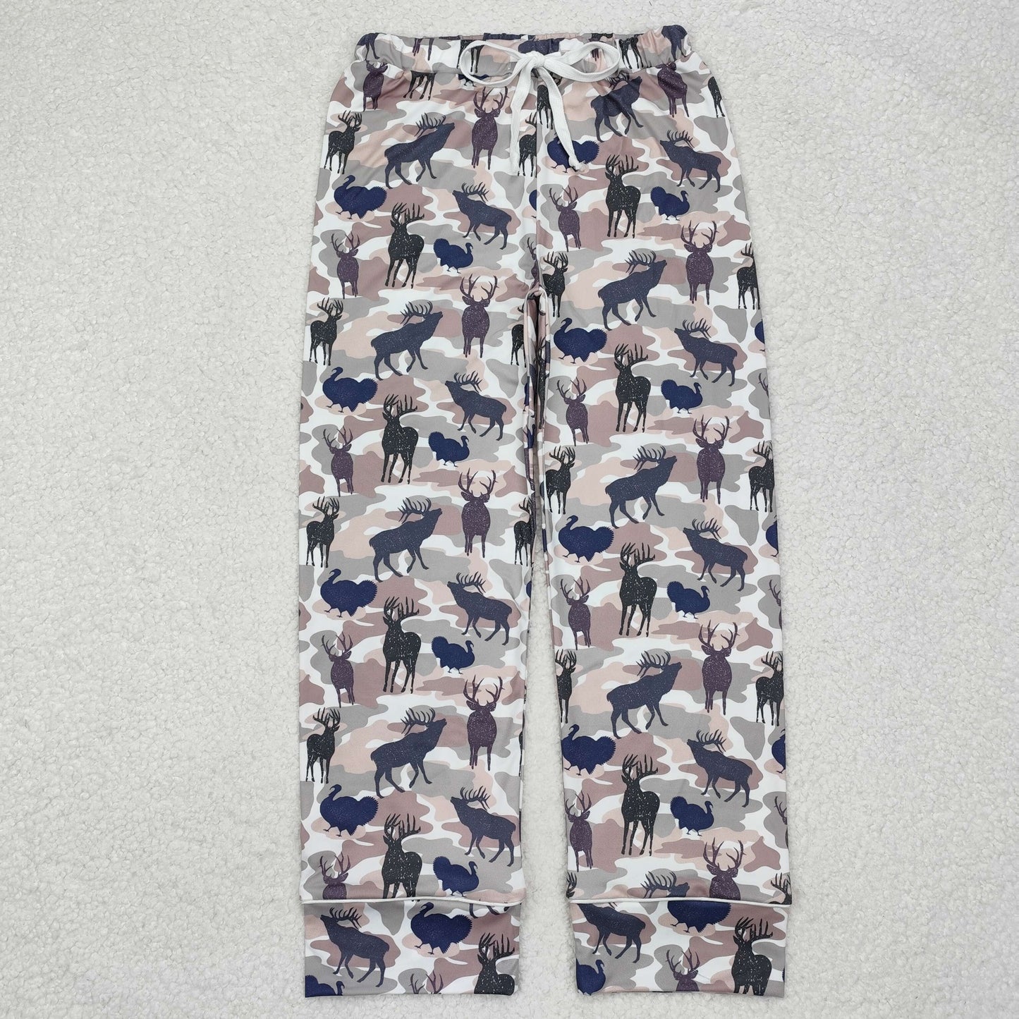 Sibling Adult Western Print Camo Pants Bottom Men Women Clothes RTS
