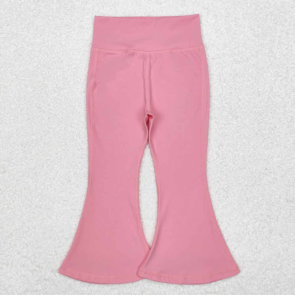 Baby Girl Yoga Active Wear Bell Bottom Pants Sibling Clothes RTS
