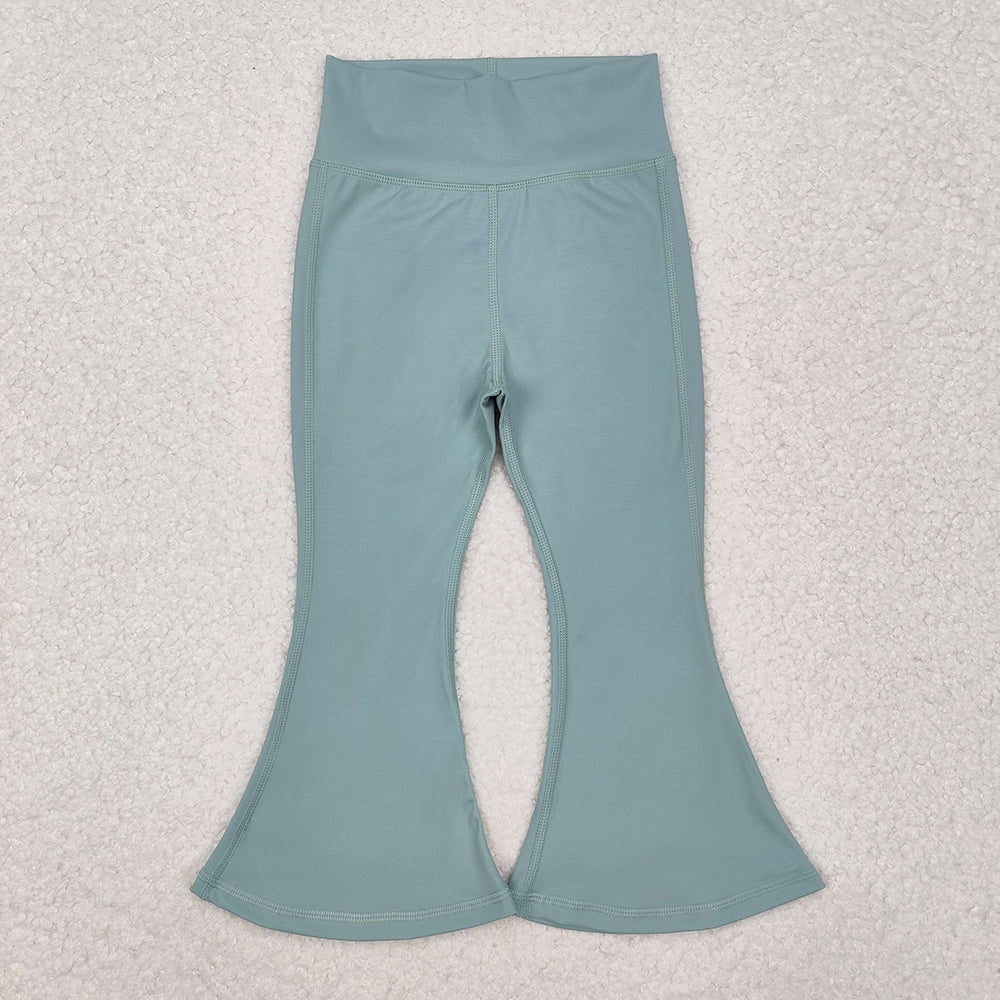 Baby Girl Yoga Active Wear Bell Bottom Pants Sibling Clothes RTS