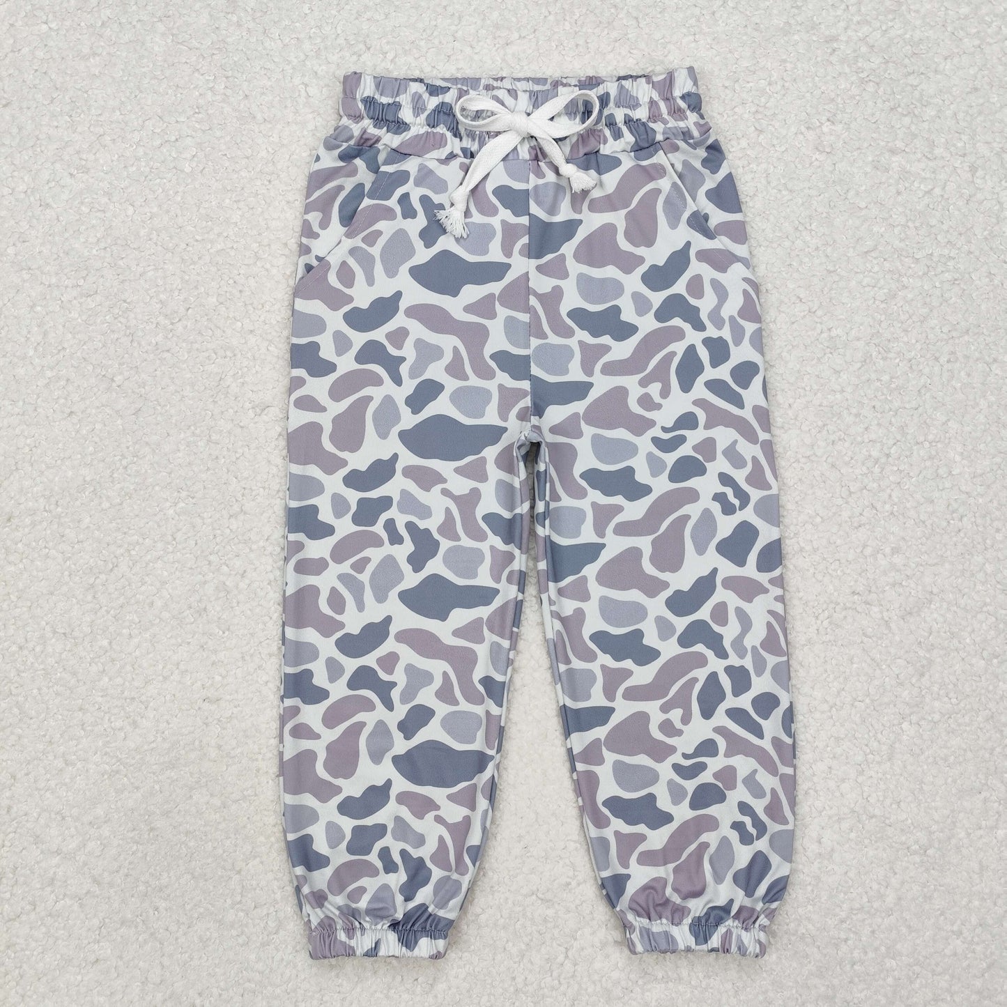 Baby Kids Boy Girl Camo Pockets Bottom Pants Joggers RTS